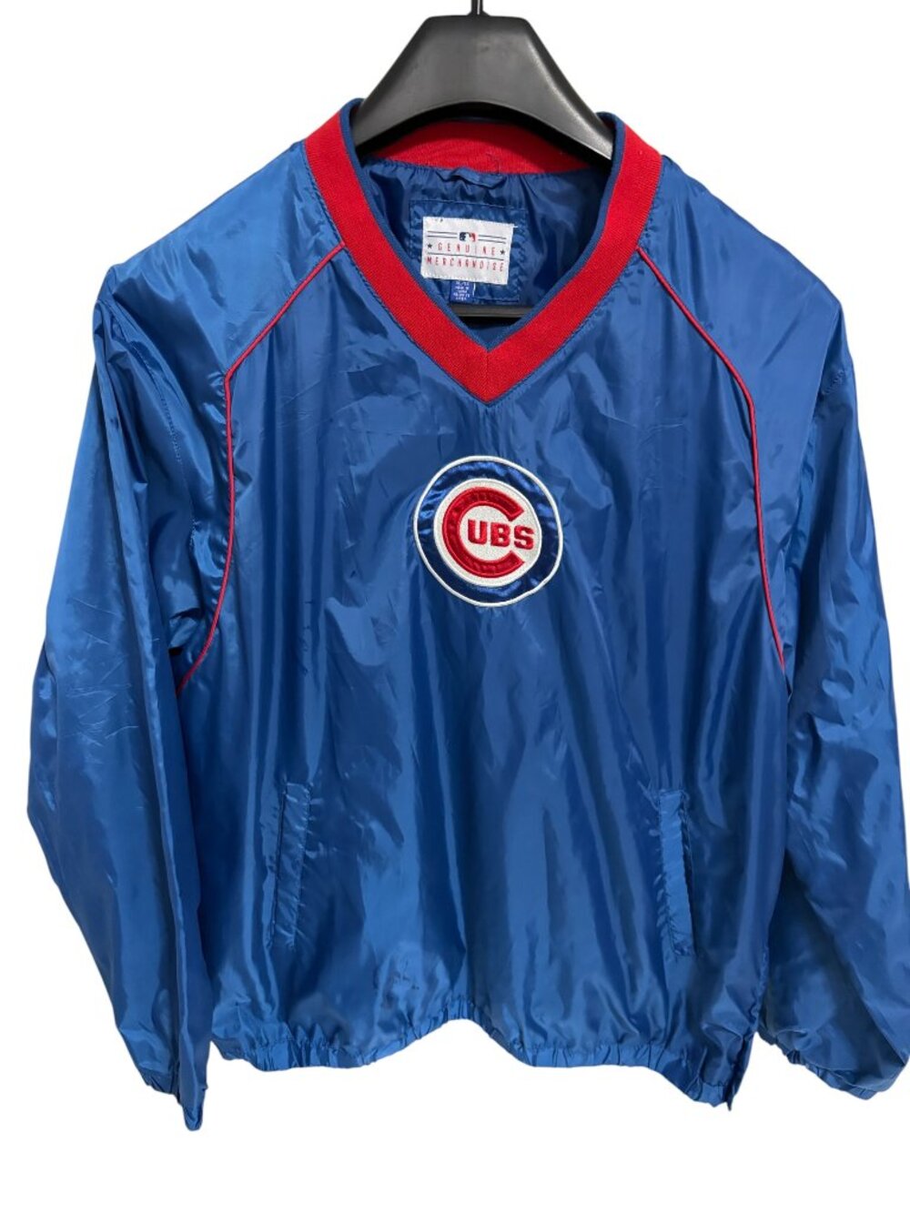 Chicago Cubs Genuine Merchandise Mens Windbreaker Jacket Size XL Vintage
